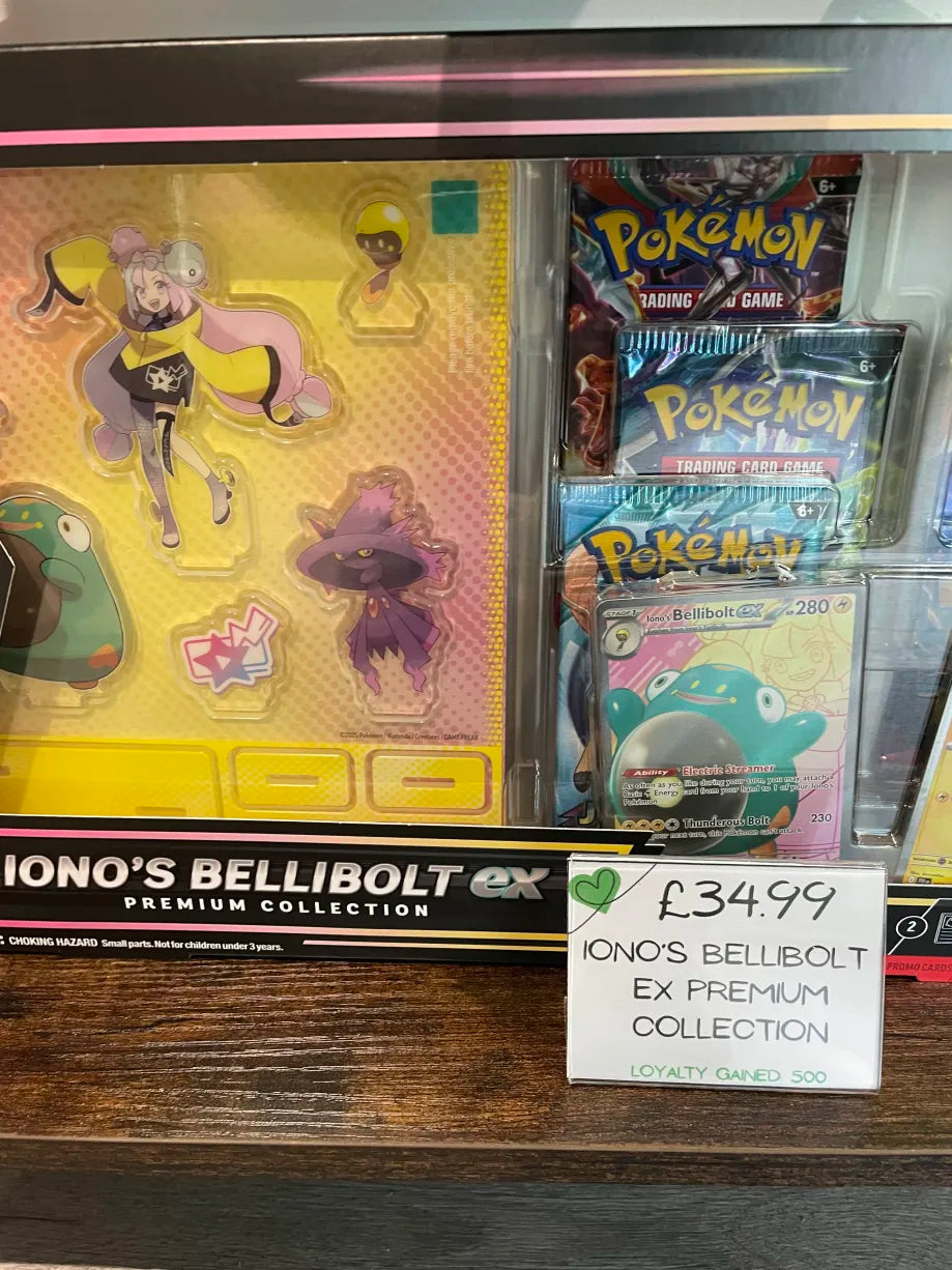 Iono’s Bellibolt ex premium collection