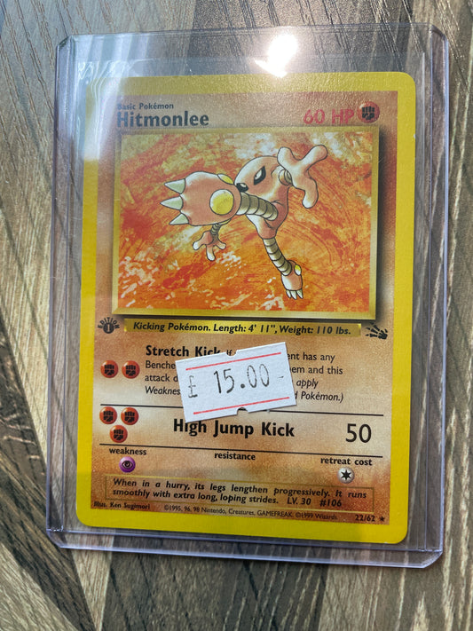 Hitmonlee FO 22 1st Edition