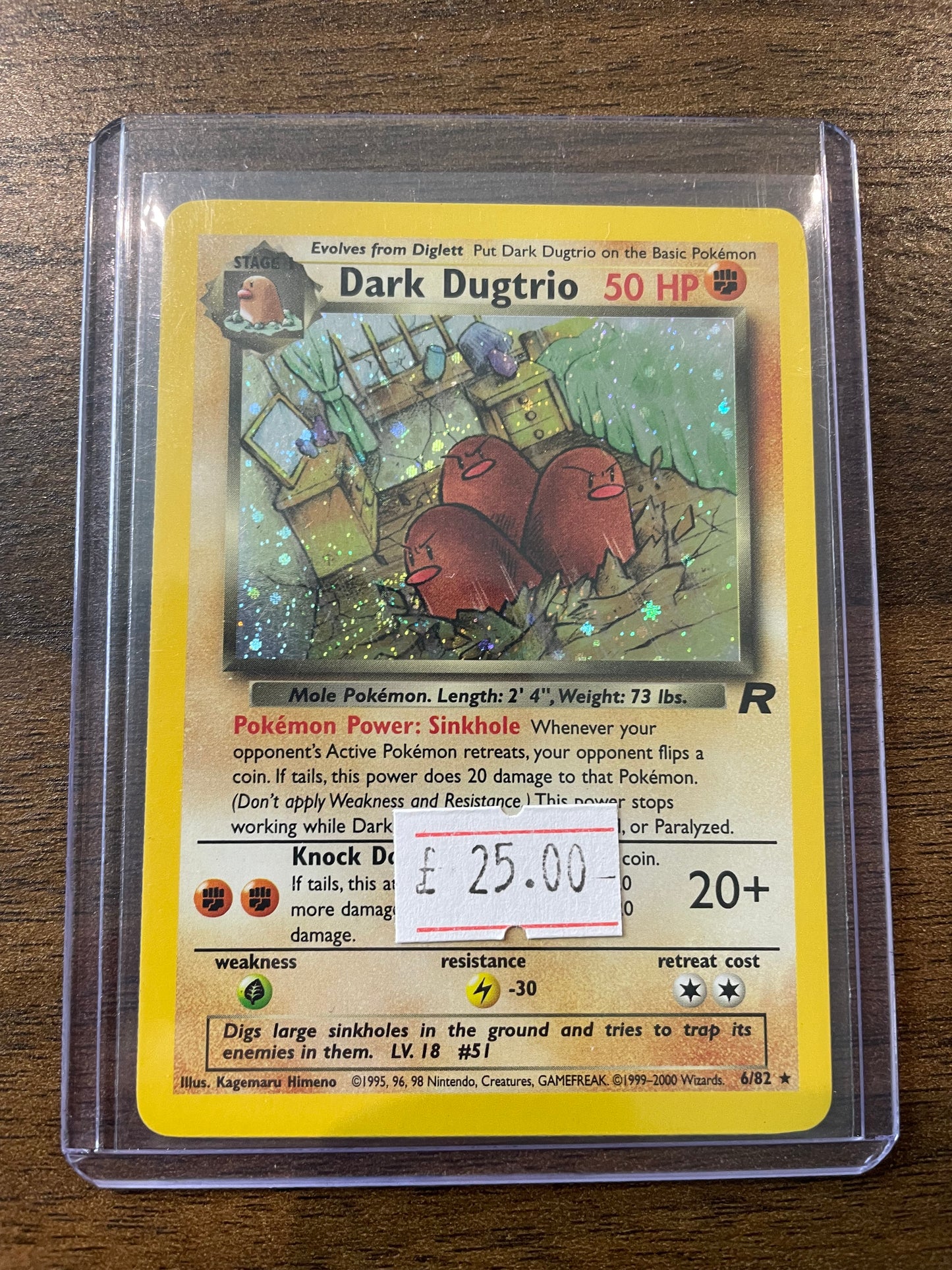 Dark Dugtrio 6