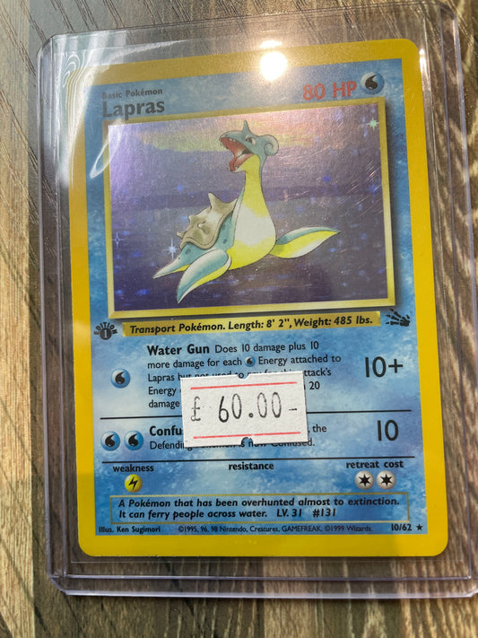 Lapras FO 10 1st Edition