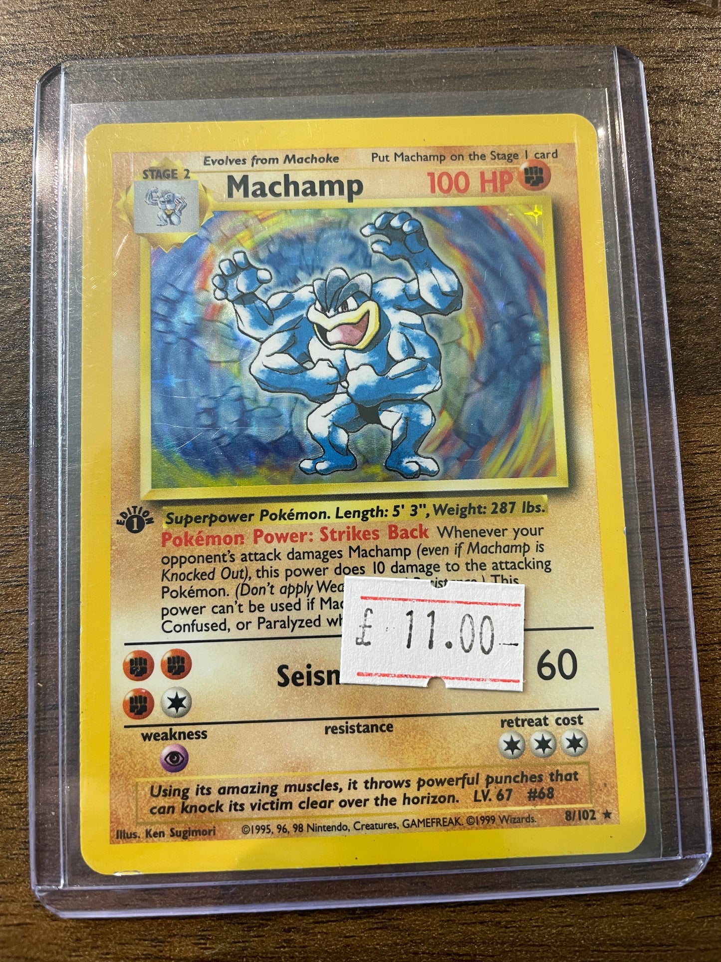 Machamp 8 1st Edition