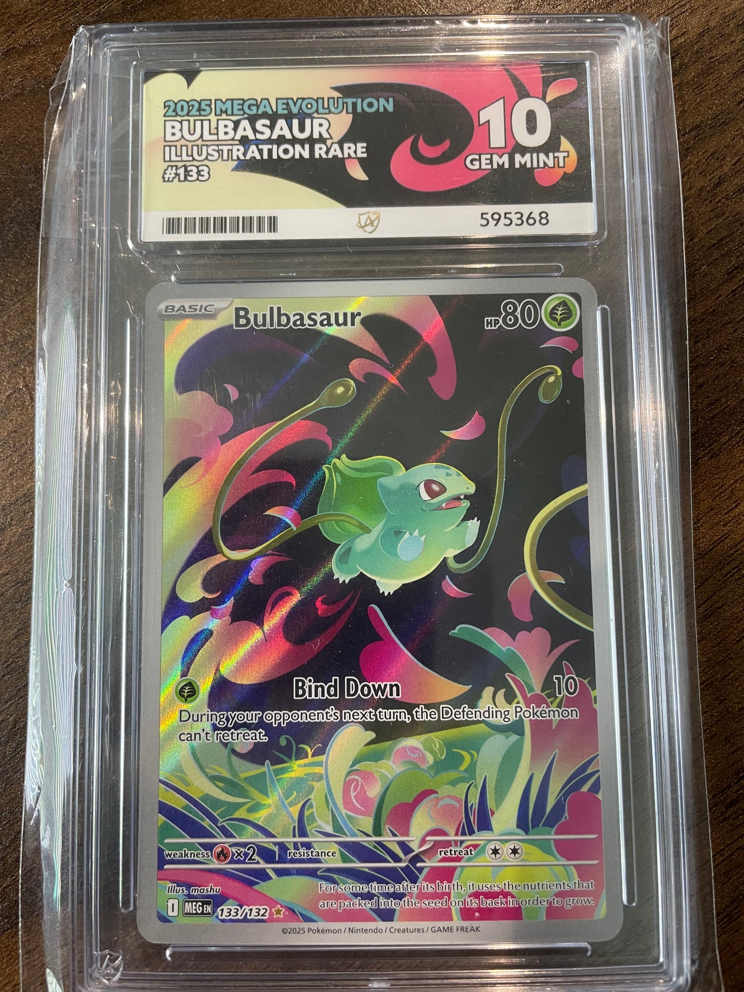 Bulbasaur MEG 133 ACE 10