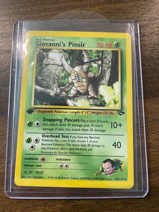 Giovanni’s Pinsir 24 1st Edition