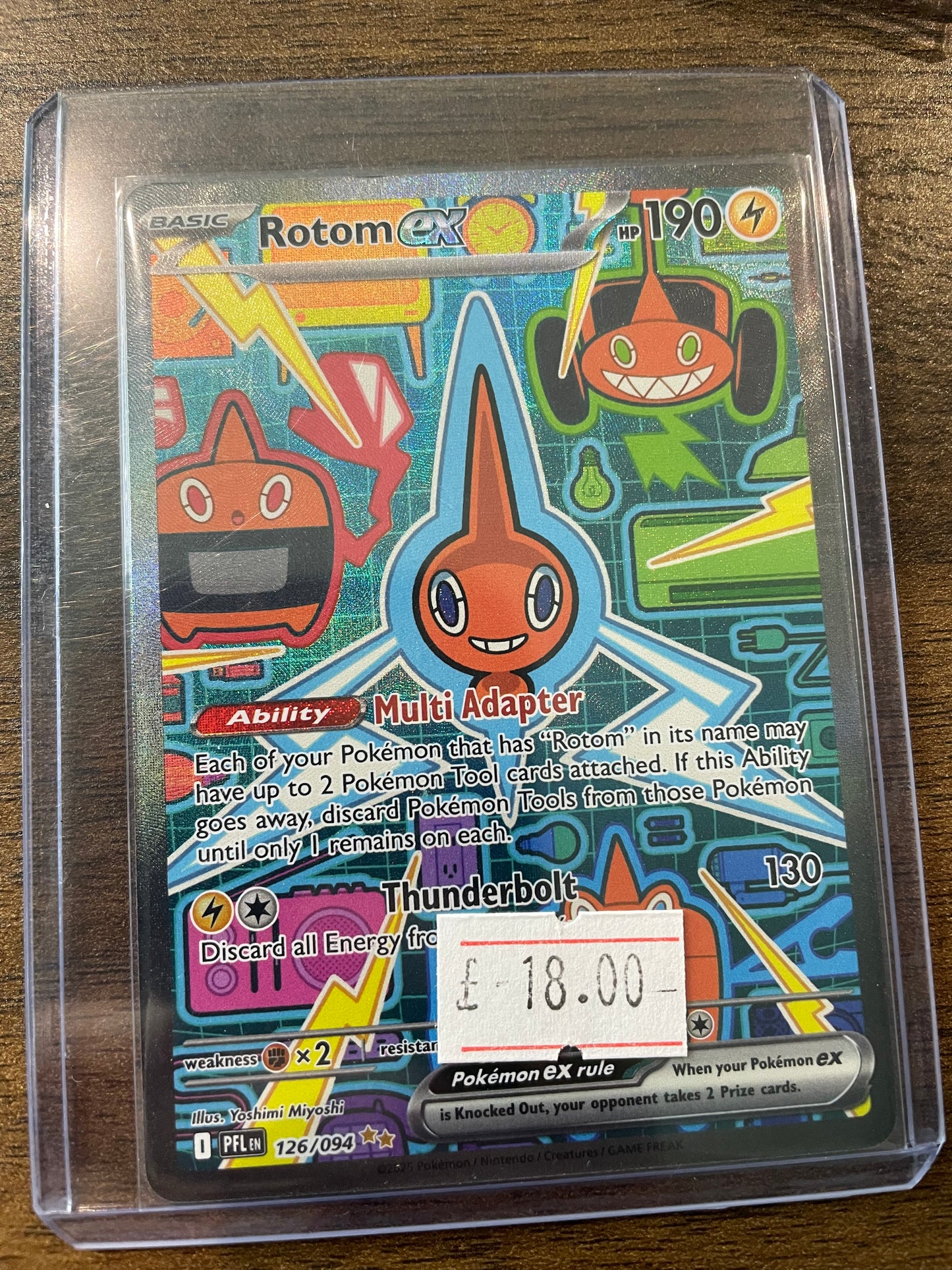 Rotom ex PFL 126
