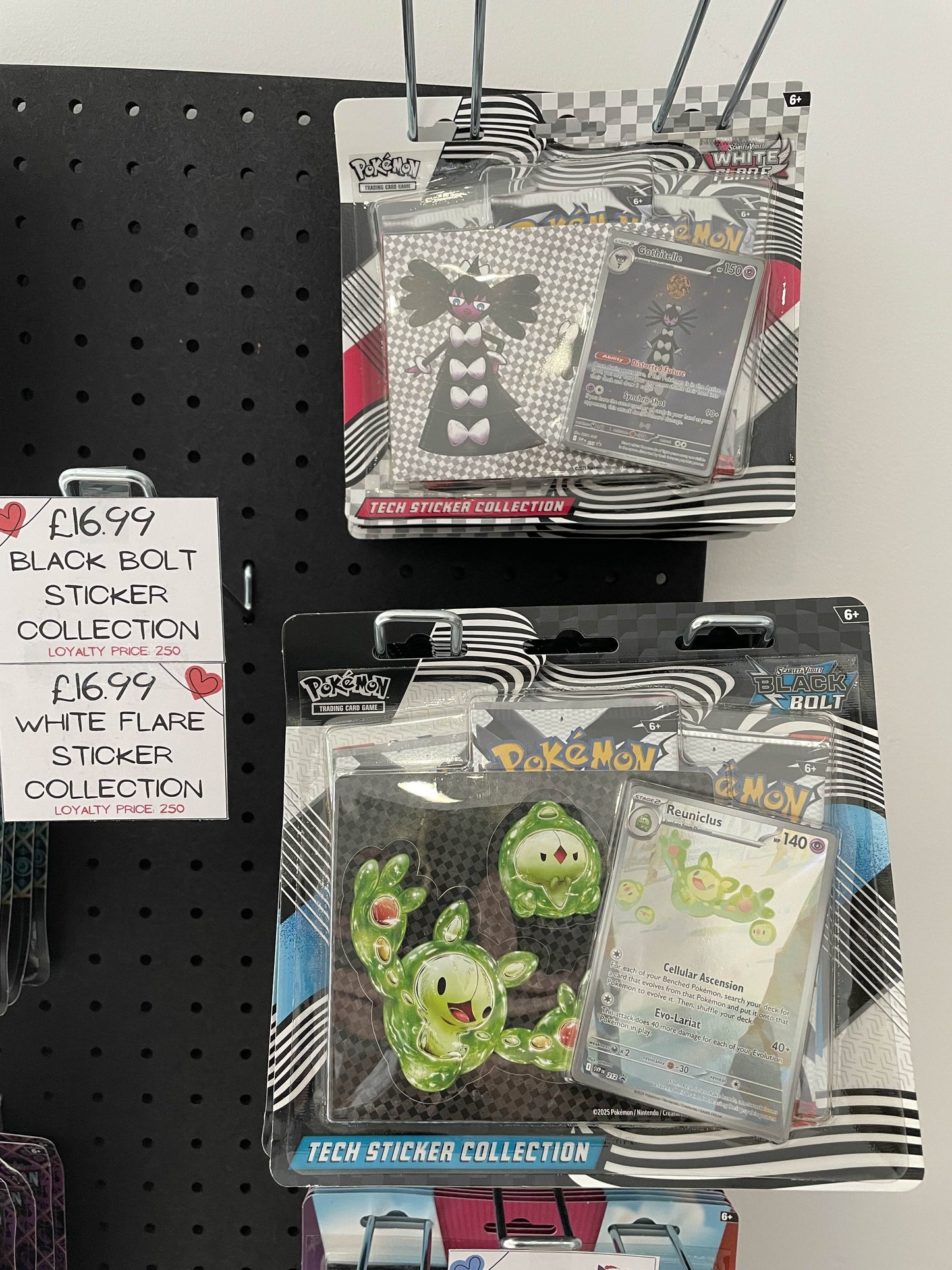 Black Bolt Sticker Collection