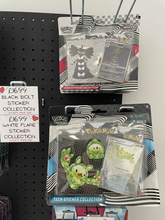 Black Bolt Sticker Collection