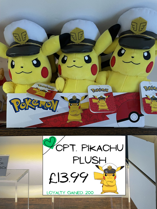 Cpt. Pikachu Plush