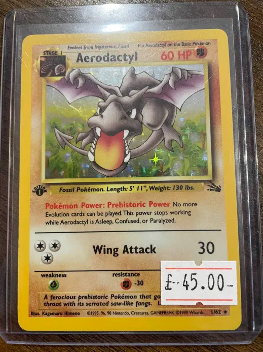 Aerodactyl FO 1 First Edition