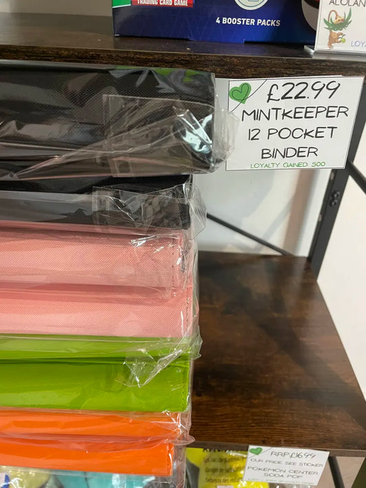 Mintkeeper 12 pocket binder