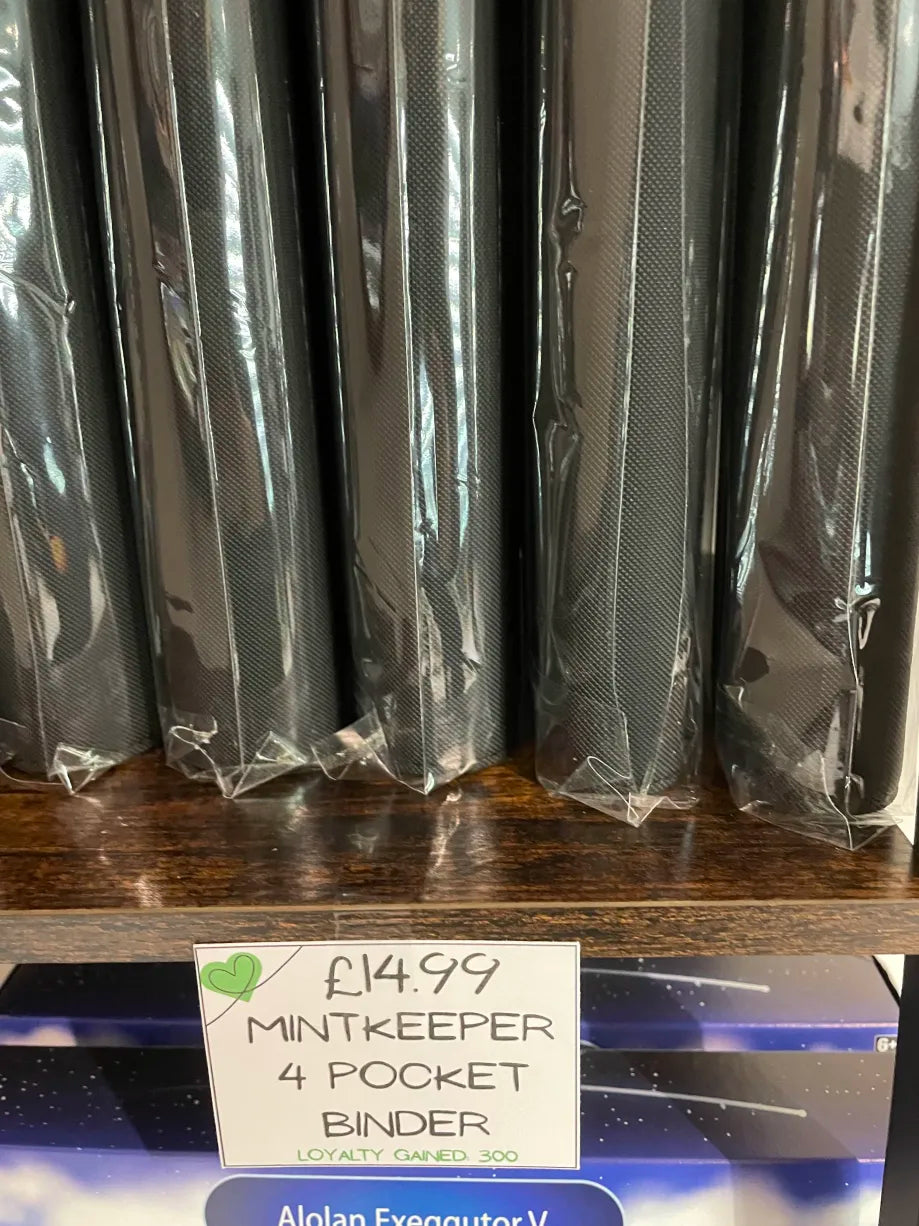 Mintkeeper 4 pocket binder