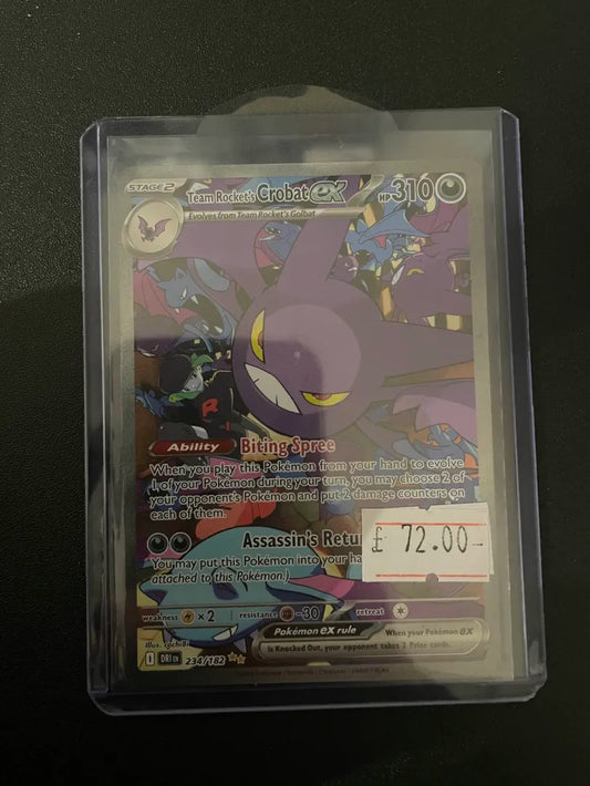 Team Rocket's Crobat ex DRI 234