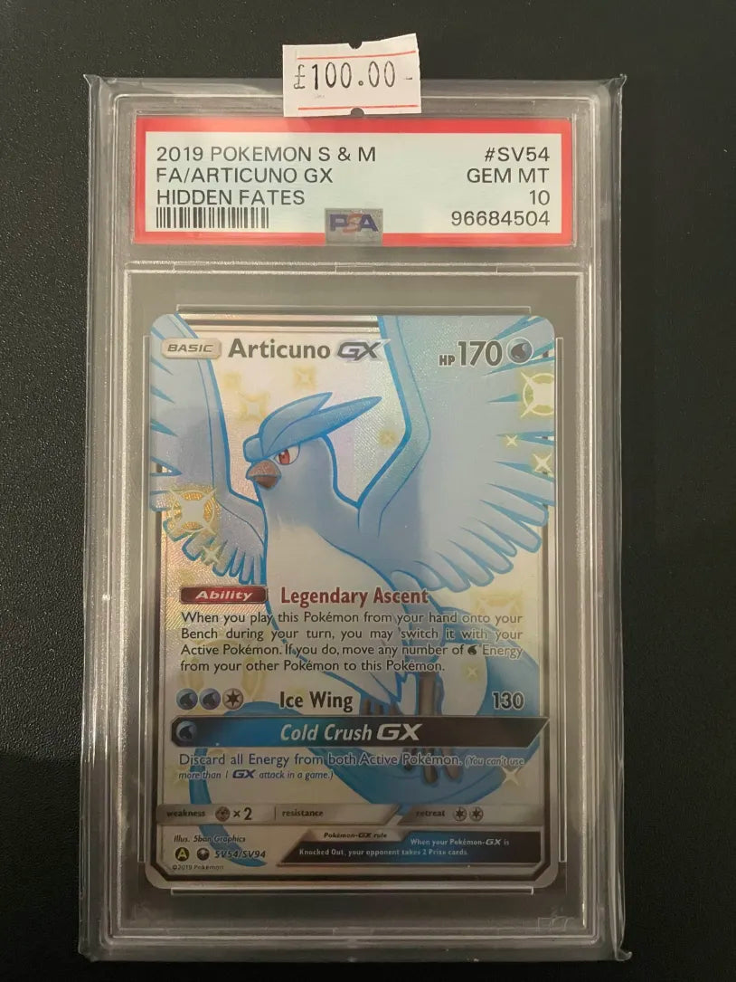 Articuno GX HIF SV54 PSA 10