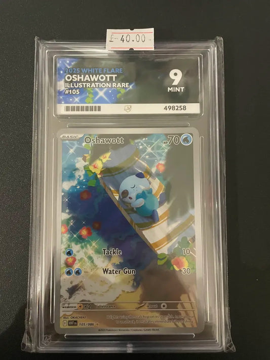 Oshawott WHT 105 ACE 9