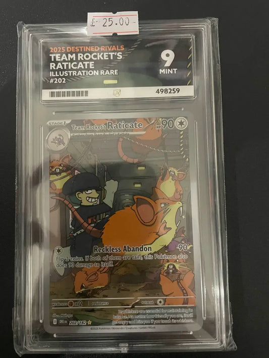 Team Rocket's Raticate DRI 202 ACE 9
