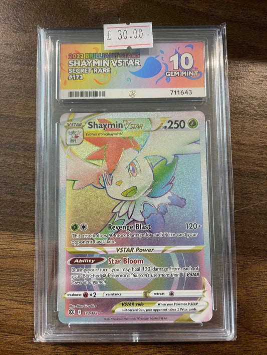 Shaymin VSTAR BRS 173 ACE 10