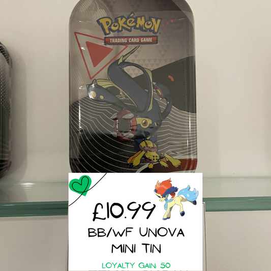 Black Bolt/White Flare Unova Mini Tin