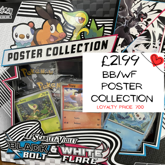 Black Bolt & White Flare Poster Collection