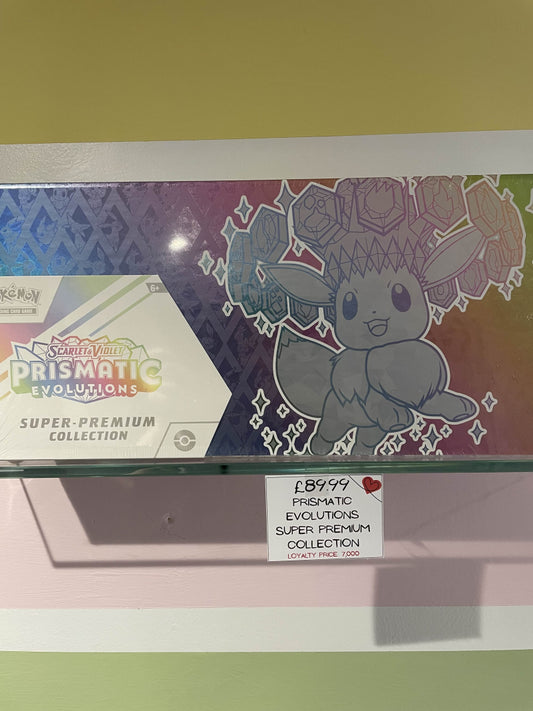 Prismatic Evolution Super Premium Collection