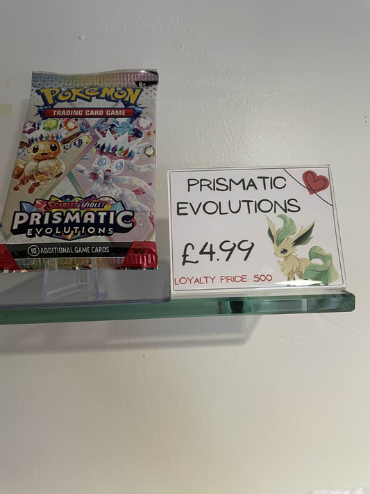 Prismatic Evolution Booster Pack
